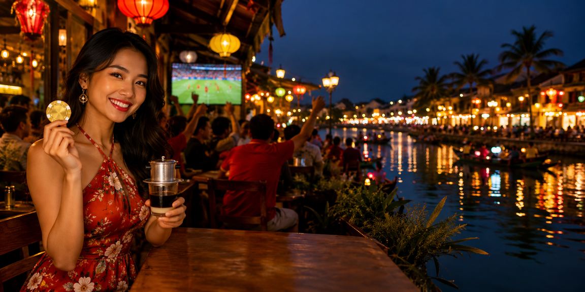Không khí sôi động khi chơi live casino tại Hội An