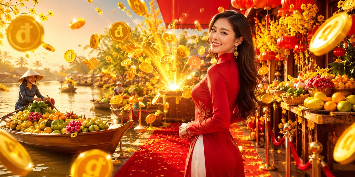 Người chơi trải nghiệm game slot trực tuyến trong dịp Tết tại vùng Mekong